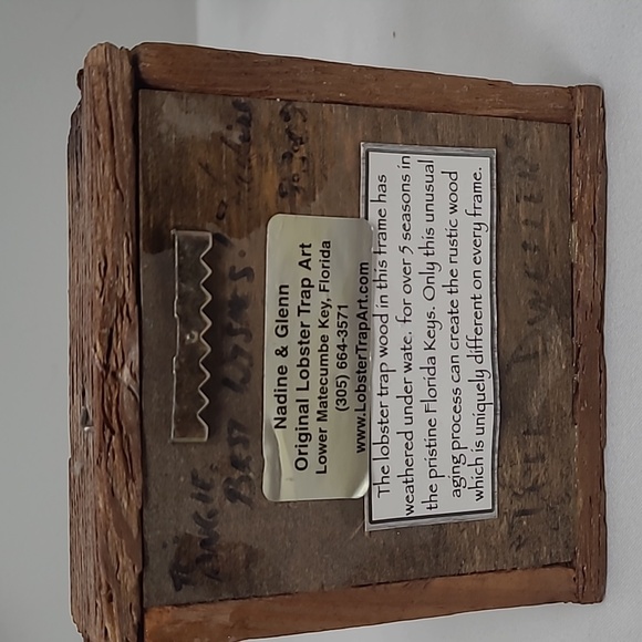 Lobster Trap Art Rooster made in Florida Keys - Picture 3 of 6